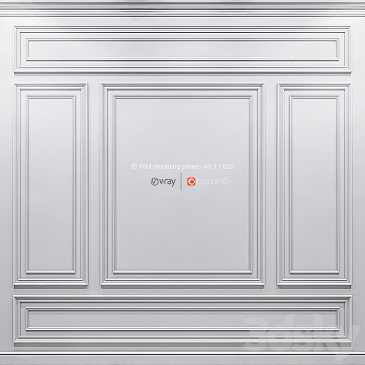 Wall molding panels vol.