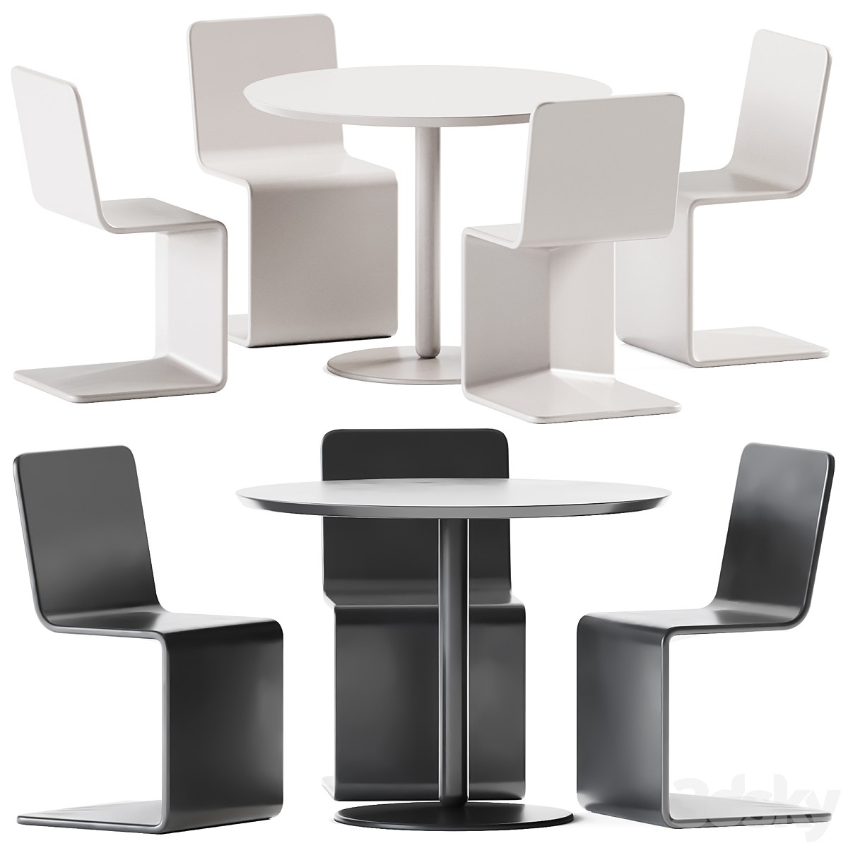 Table Balance by Calligaris and Outdoor Chair Roger By bellitalia / Outdoor furniture