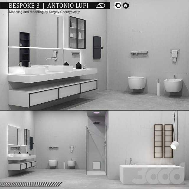 Bathroom furniture set Bespoke 3