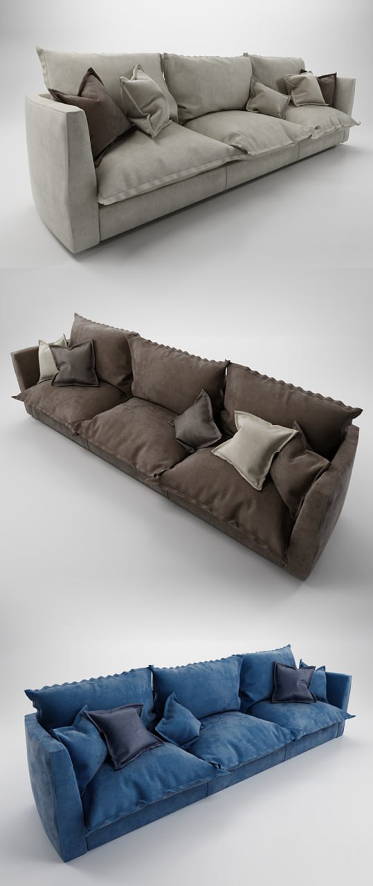 Baxter Brest sofa (three seater)