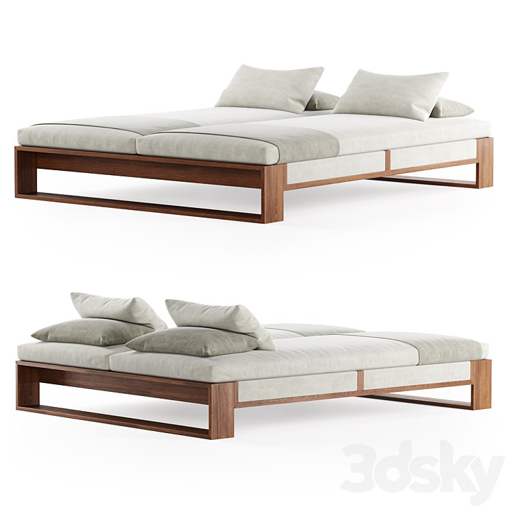 Bellagio chaise lounge double / EXTETA furniture