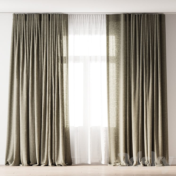linen curtains