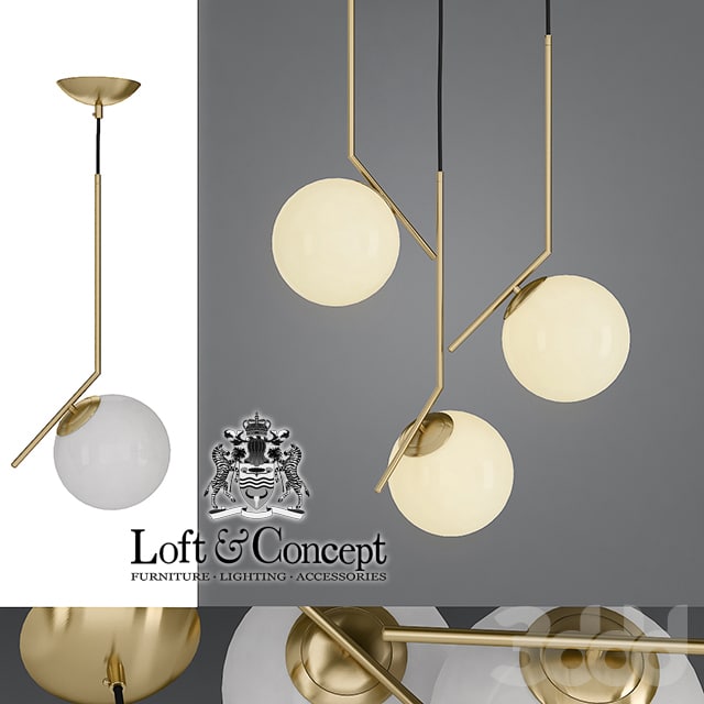 Chandelier Flos IC Lights Family Michael Anastassiades