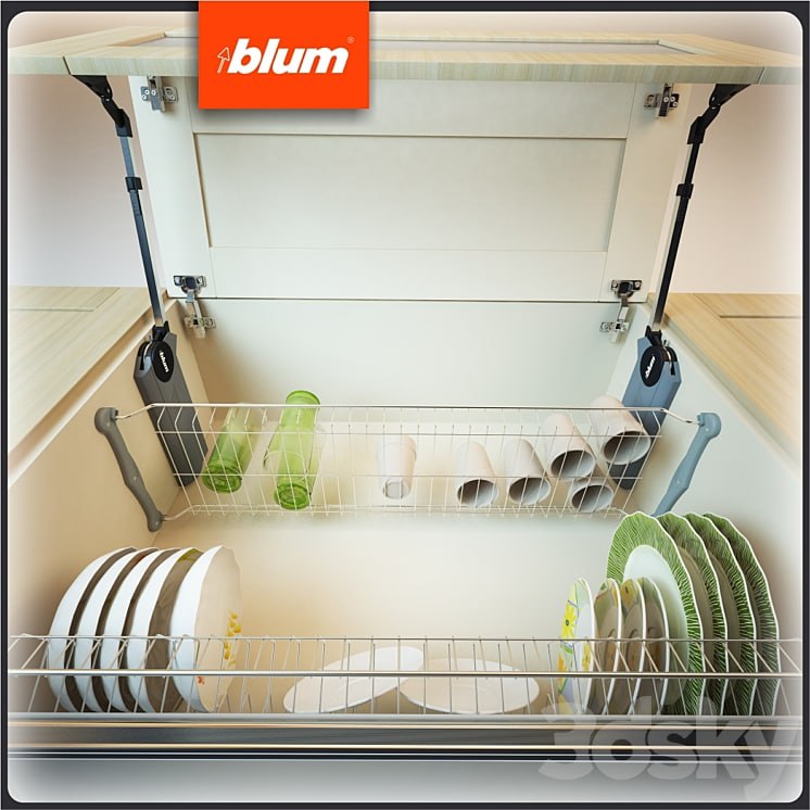 Drying. Lift blum AVENTOS HF.