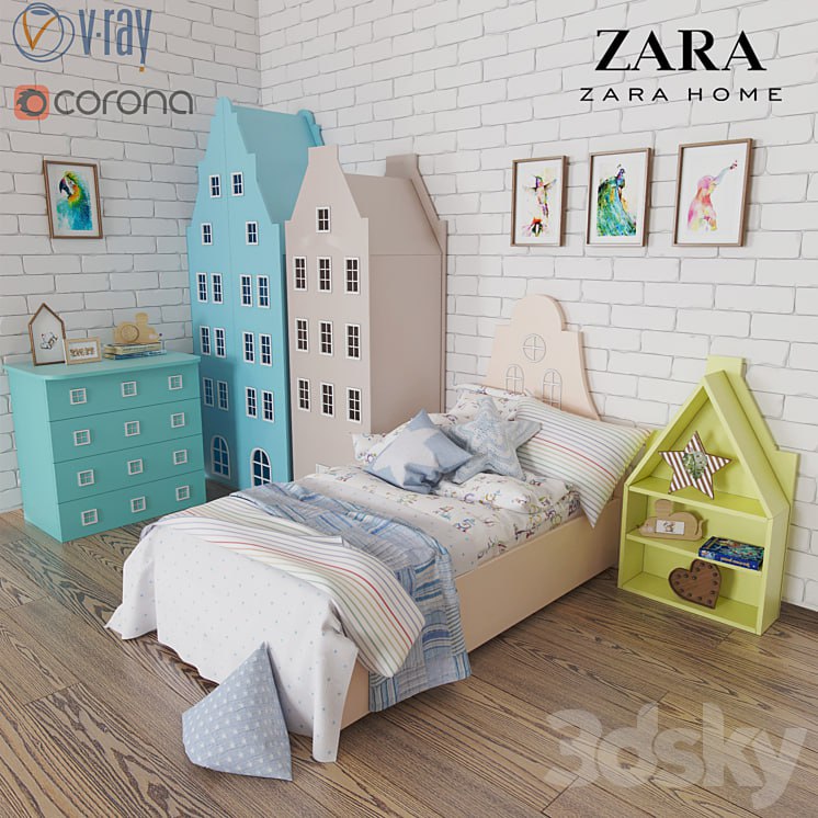 A set of furniture and bedding Amsterdam Zara Home ’s