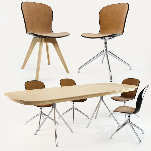 BoConcept Adelaide Chair & Ottawa Table