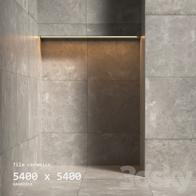 Porcelain stoneware for concrete