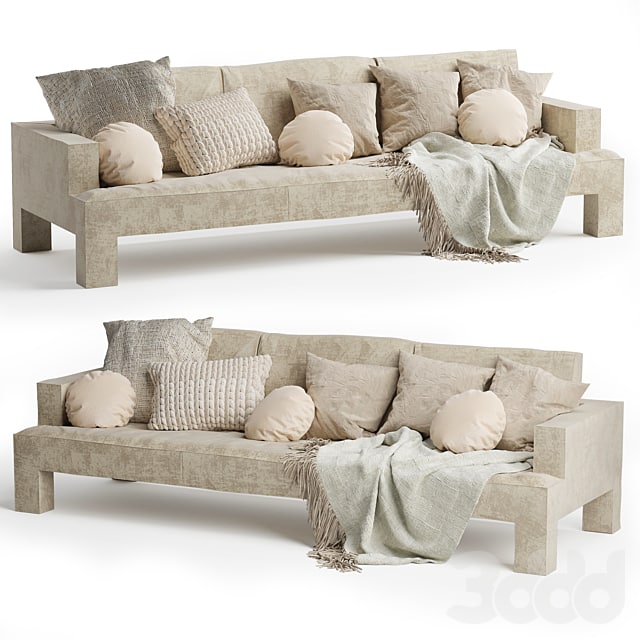 Alto Piano 3 Seater Sofa