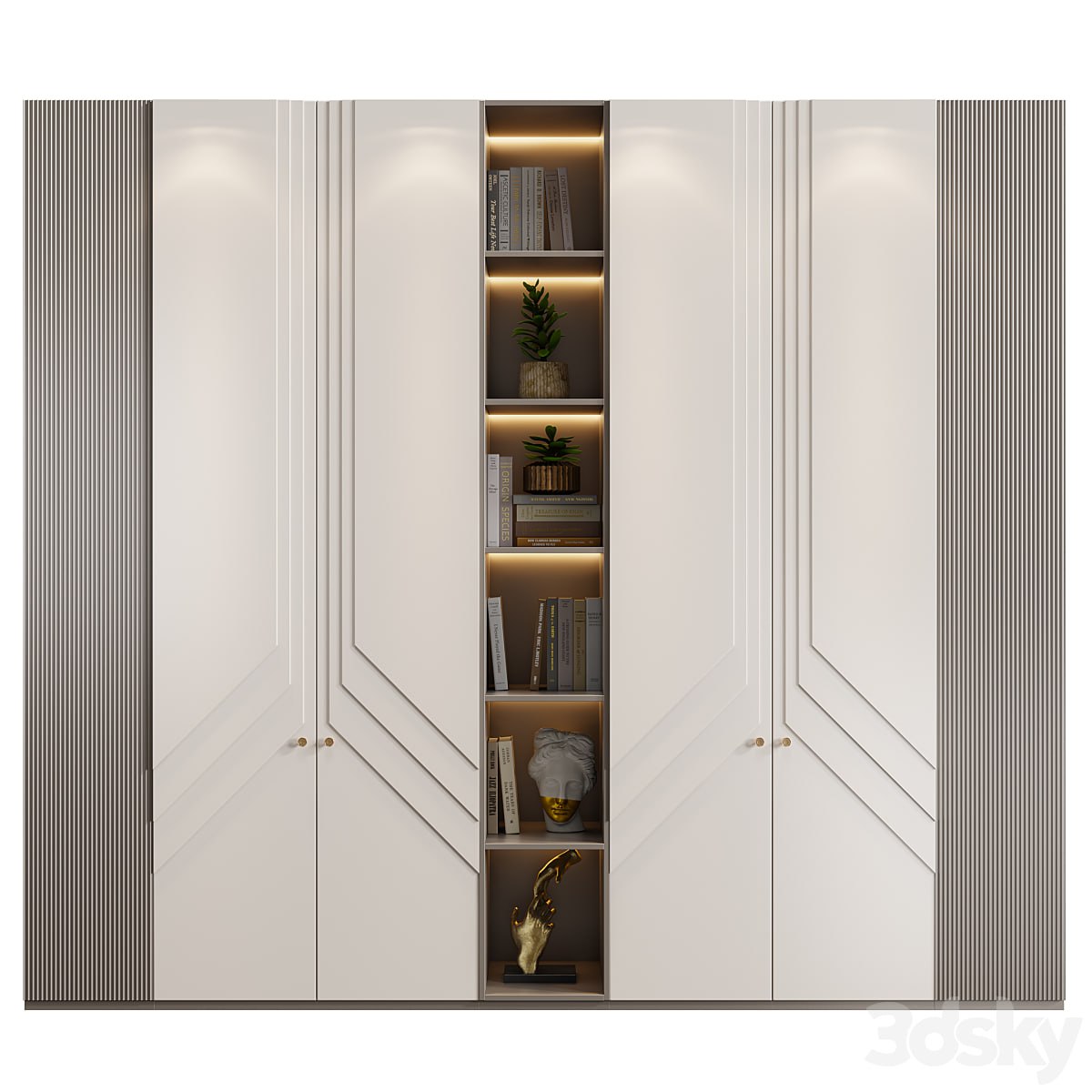 Neoclassical wardrobe 40