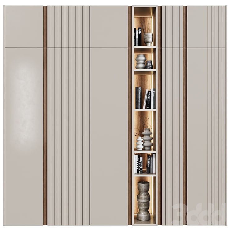 Wardrobe in modern style 47