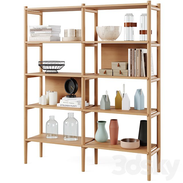 Bookcase HOLTON by Rowico Home