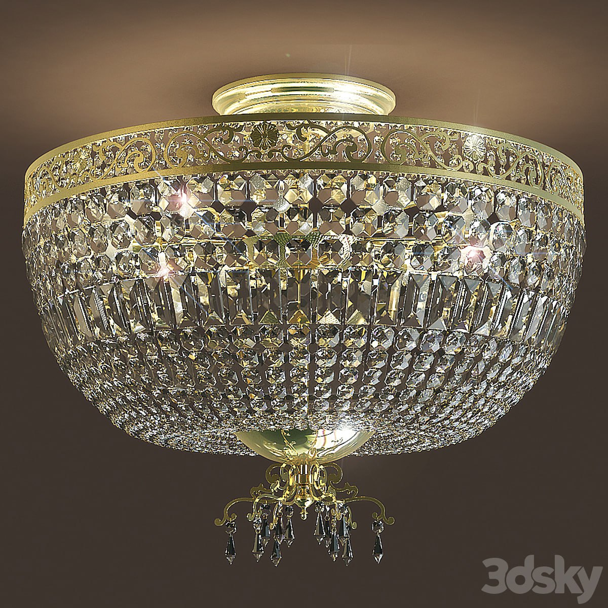 Chandelier Masiero Impero Deco VE 823 PL 12