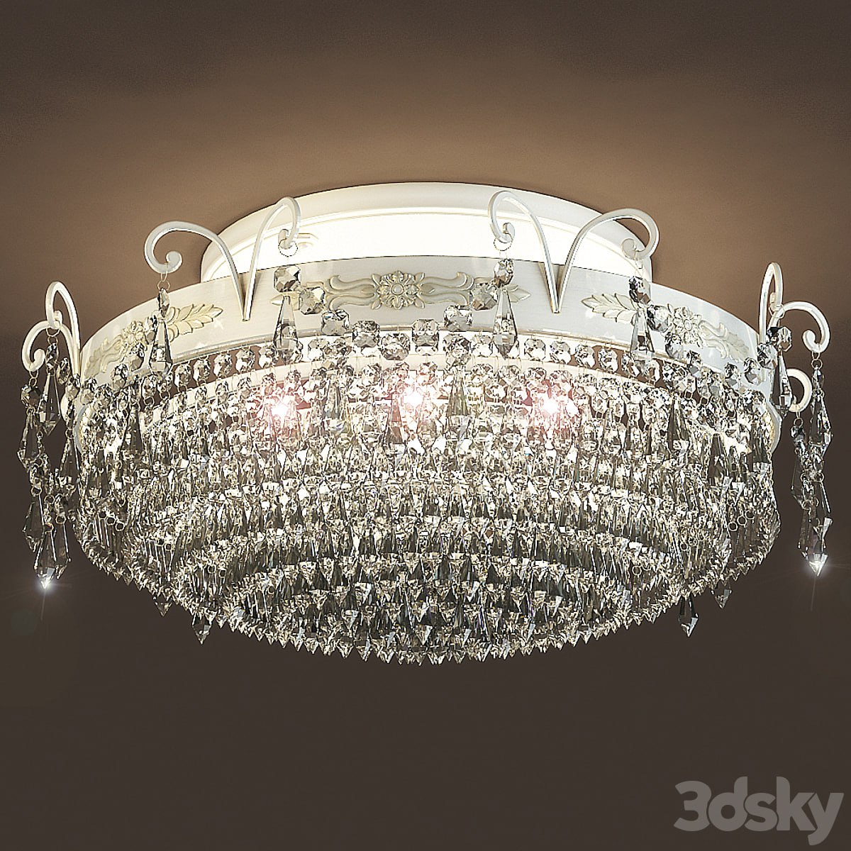 Chandelier Masiero Glasse 4010 PL8 P01