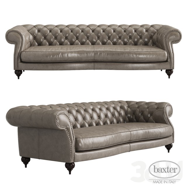 Baxter Diana Chester 3 seat sofa