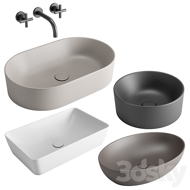 GSI ColorElements Washbasin Set 1