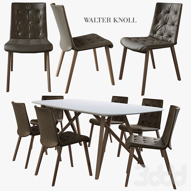 Walter Knoll Liz wood +chair