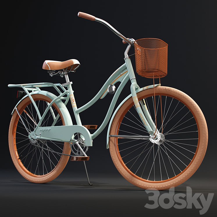 Huffy Nel Lusso Womens Cruiser Bike with Basket