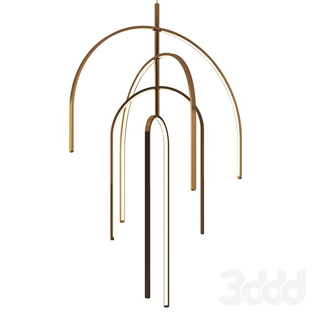Decorative by Alphabet by Zambelis Pendant Lamp