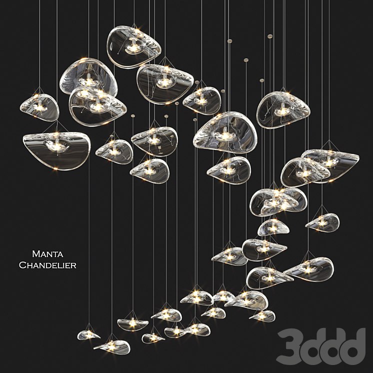 Terzani Manta 35 Adjustable lights