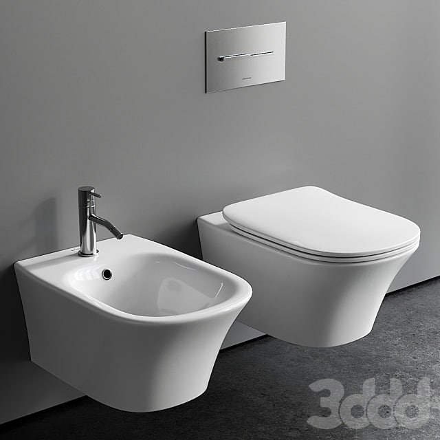 Antonio Lupi Design Cabo Wall-Hung WC