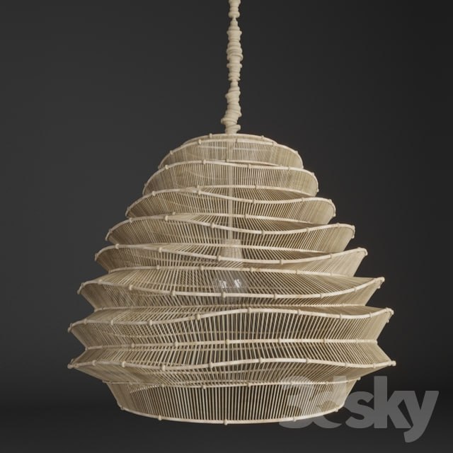 Roost Bamboo Cloud Chandelier