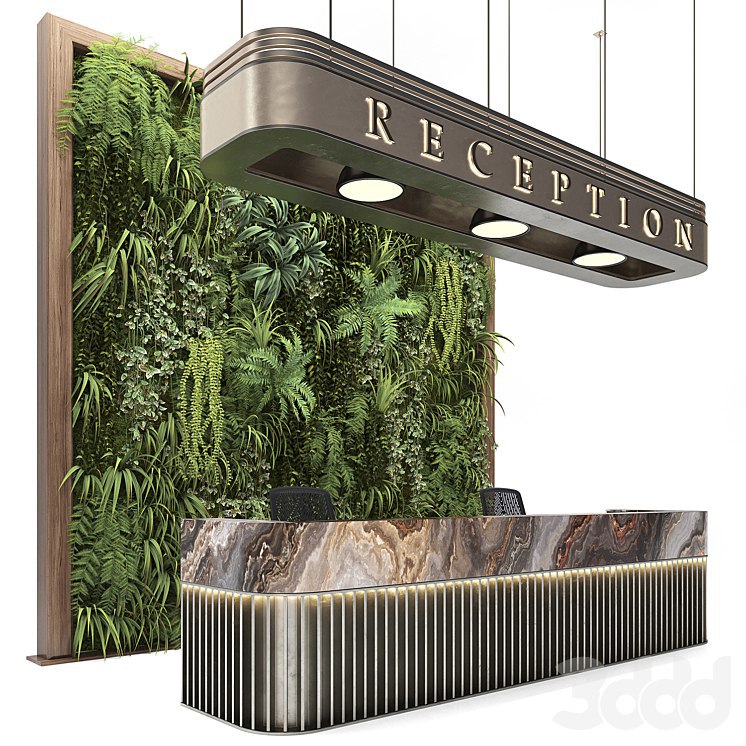 Reception desk