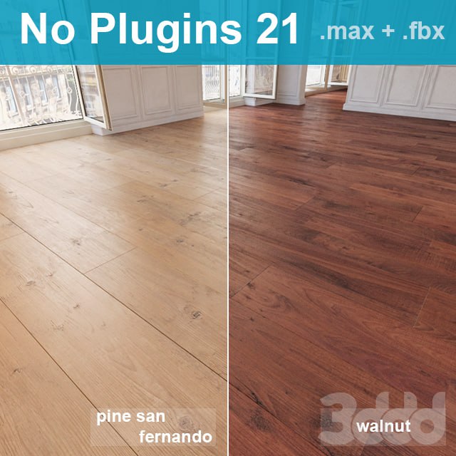 Parquet 21 (2 species, without the use of plug-ins)