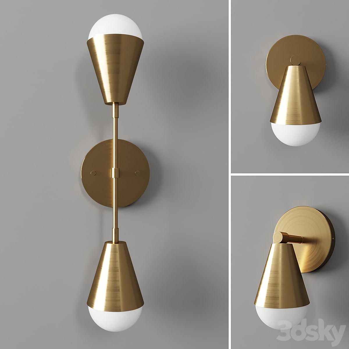Karma sconces by Adam Gatchel