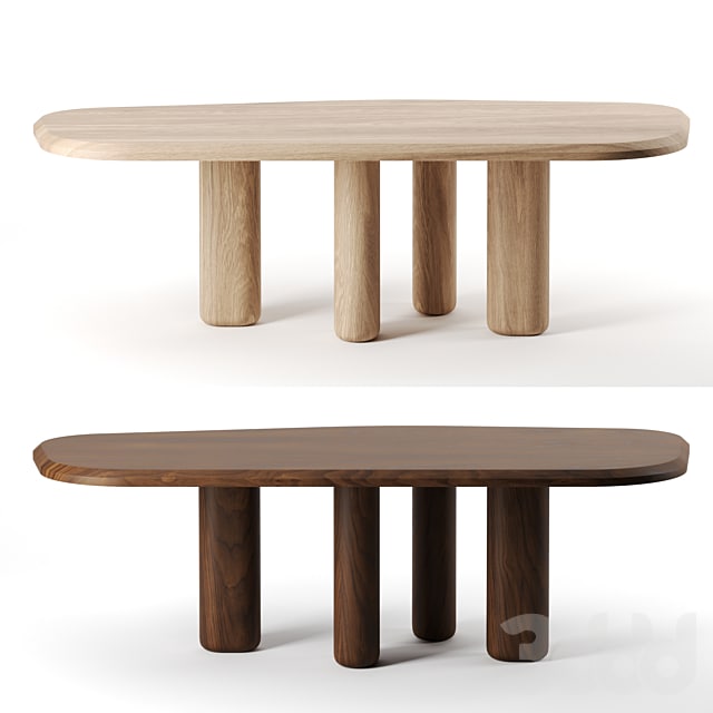 ROUGH DINING TABLE by Collection Particuliere