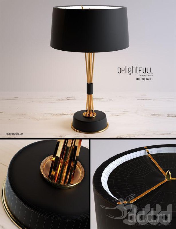 Delightfull - Miles Table light