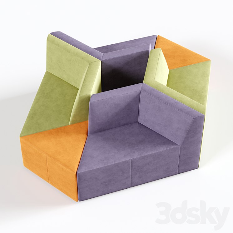 Sofa Origami 10-seater