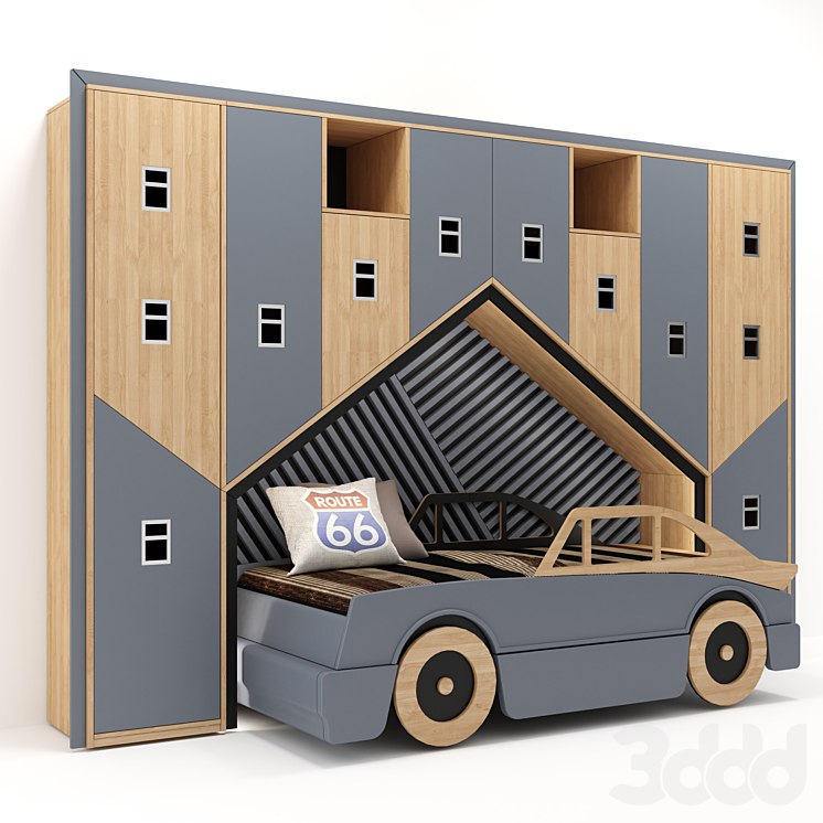 A bed for the nursery