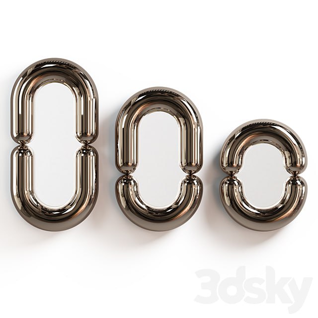 Mustache - Zodiac Mirror Platinum