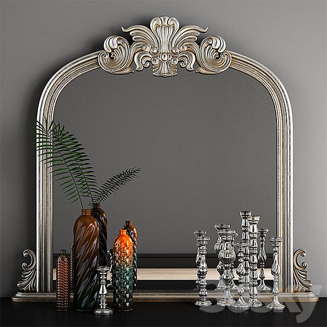 Haversham Overmantel Mirror