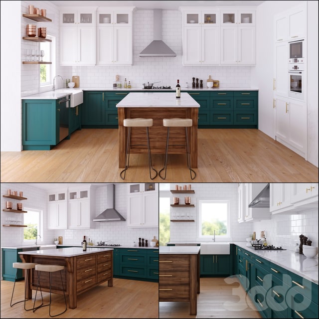 Green kitchen