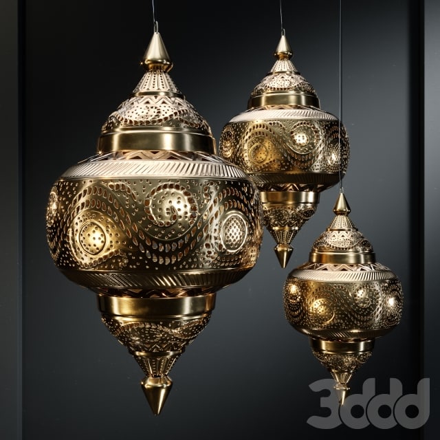 VivaTerra Moroccan Hanging Lamp