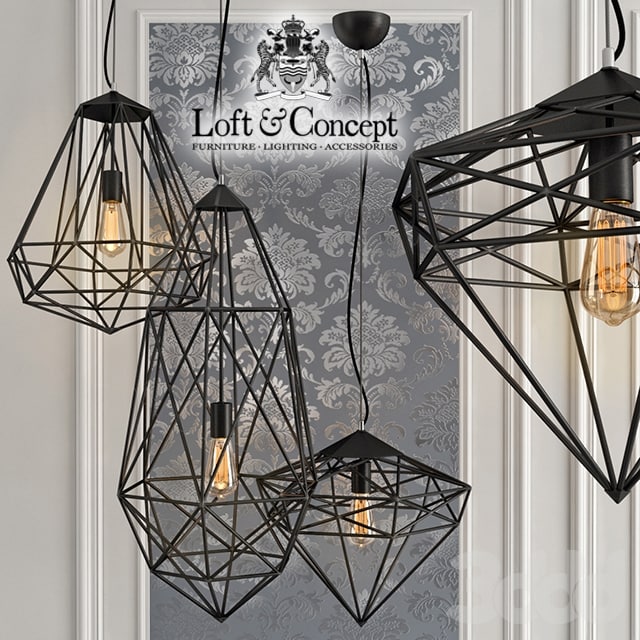 LOFT WIRE FORT PENDANT