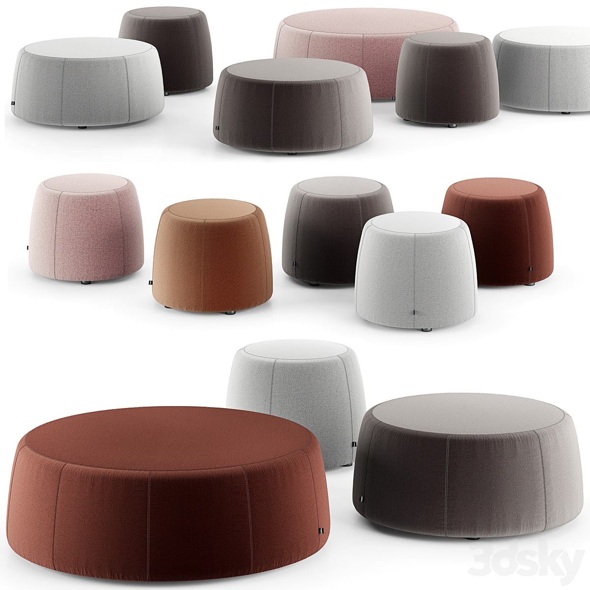Tribu nomad poufs