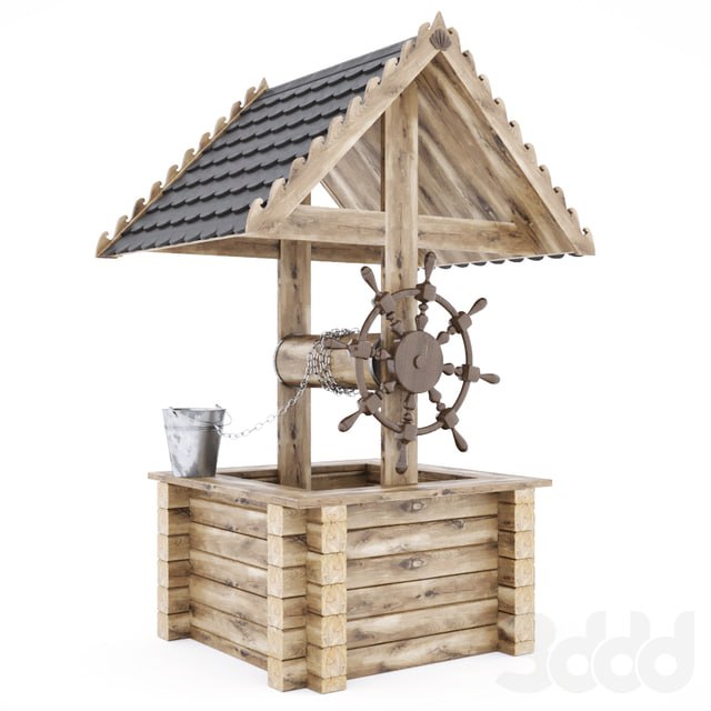 Wooden_Wishing_Well