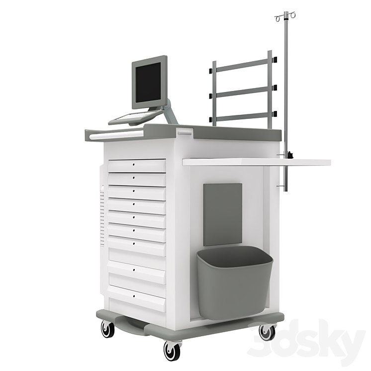 Anesthetic trolley #№hospital #№clinic #№medical
