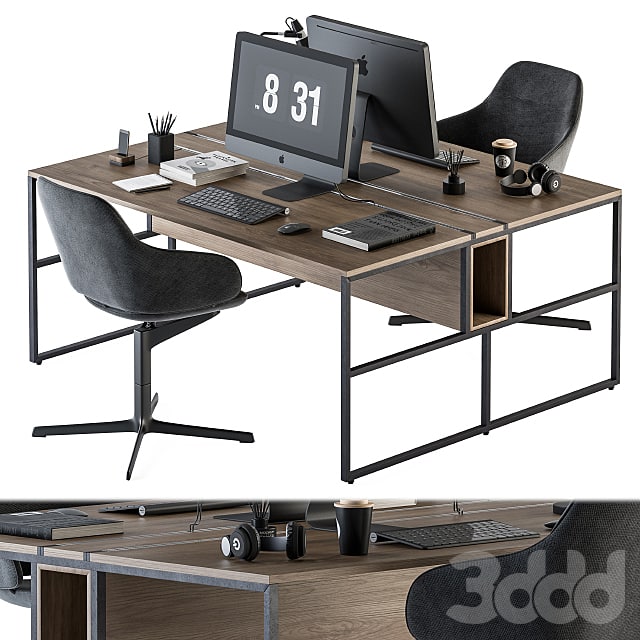 Office Furniture - employee Set 26