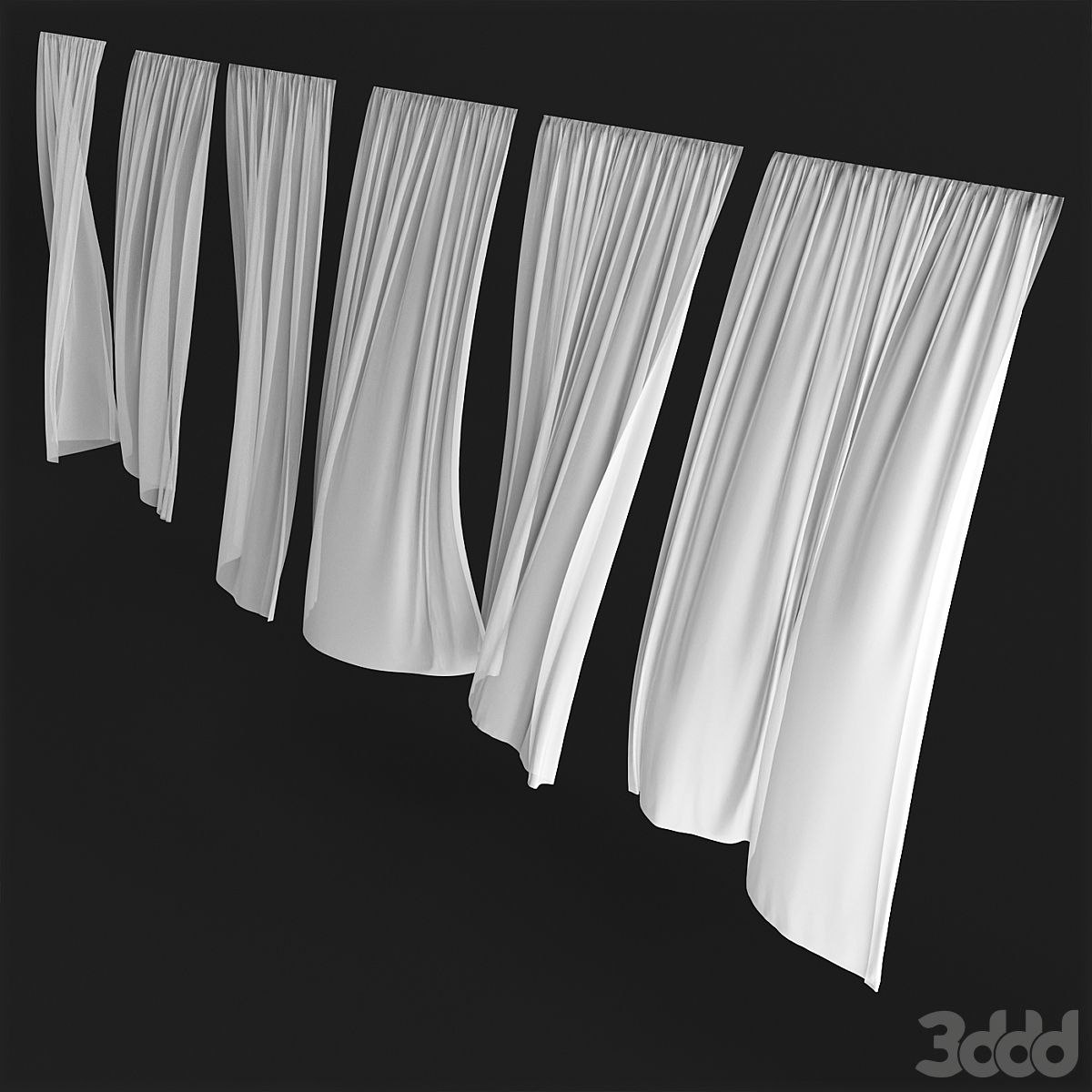 Tulle the wind set 01