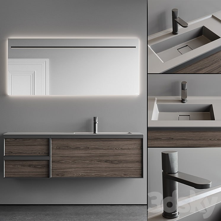 Antonio Lupi Bemade Vanity Unit Set 2