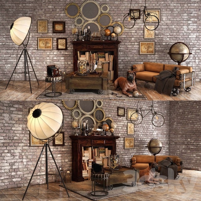 Loft decorative set