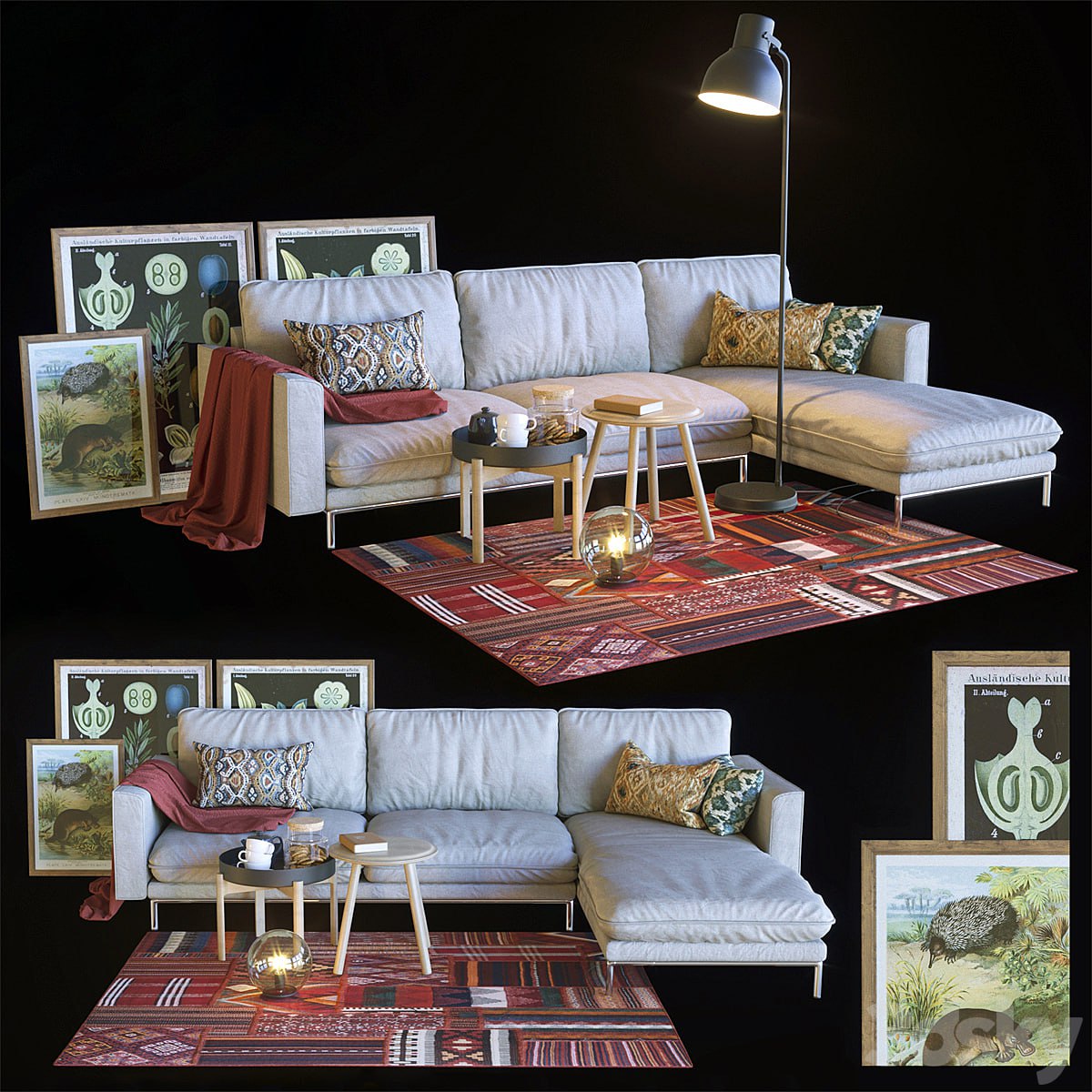 Hülsta + IKEA, Sofa set