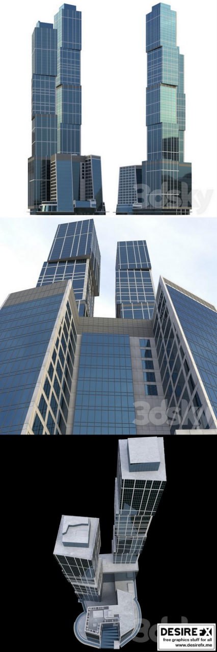 Skyscraper City of Capitals in Moscow City