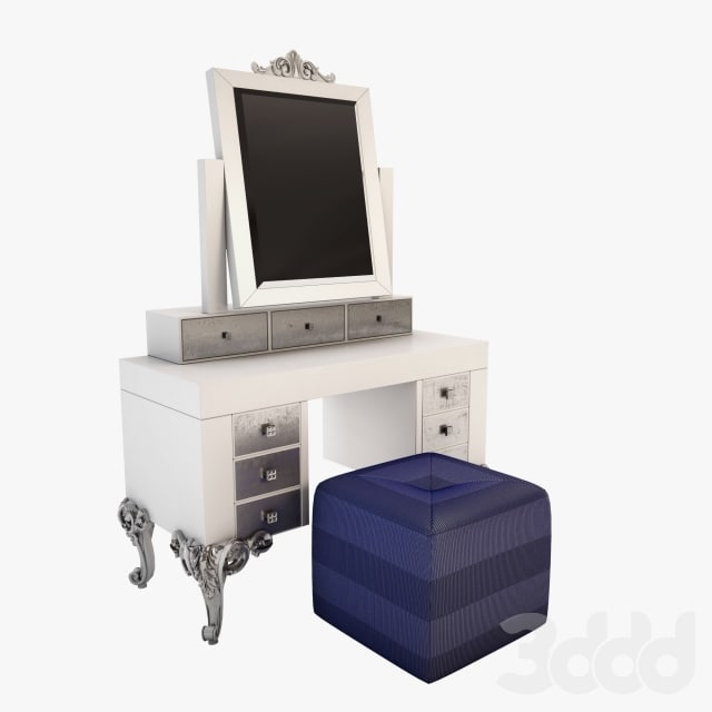 Dressing table and Poof MODENESE