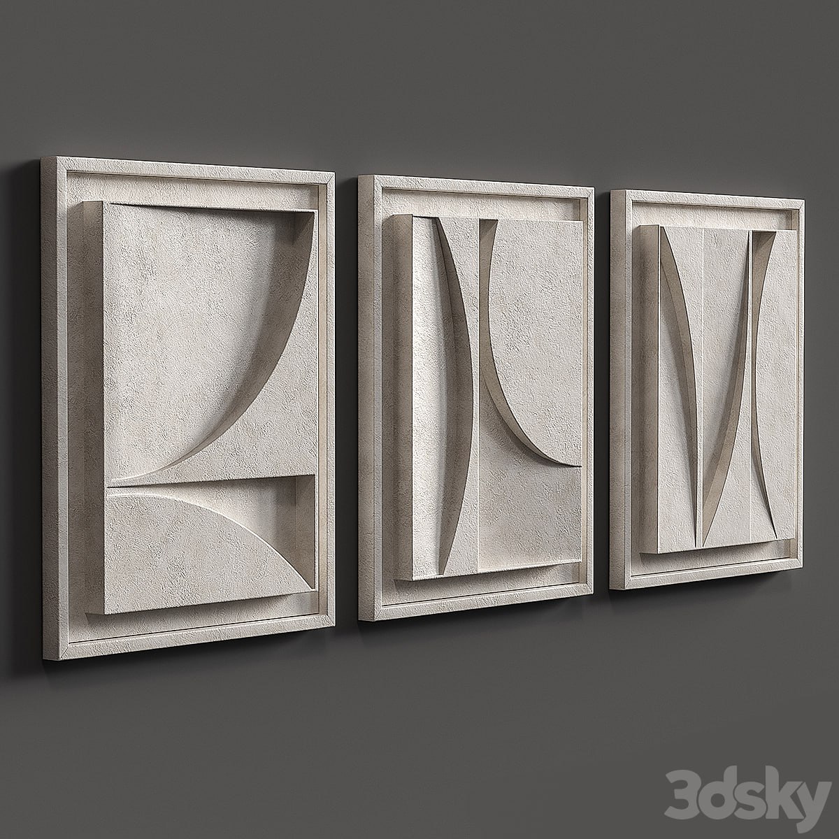 Relief TRIPTYCH SAND