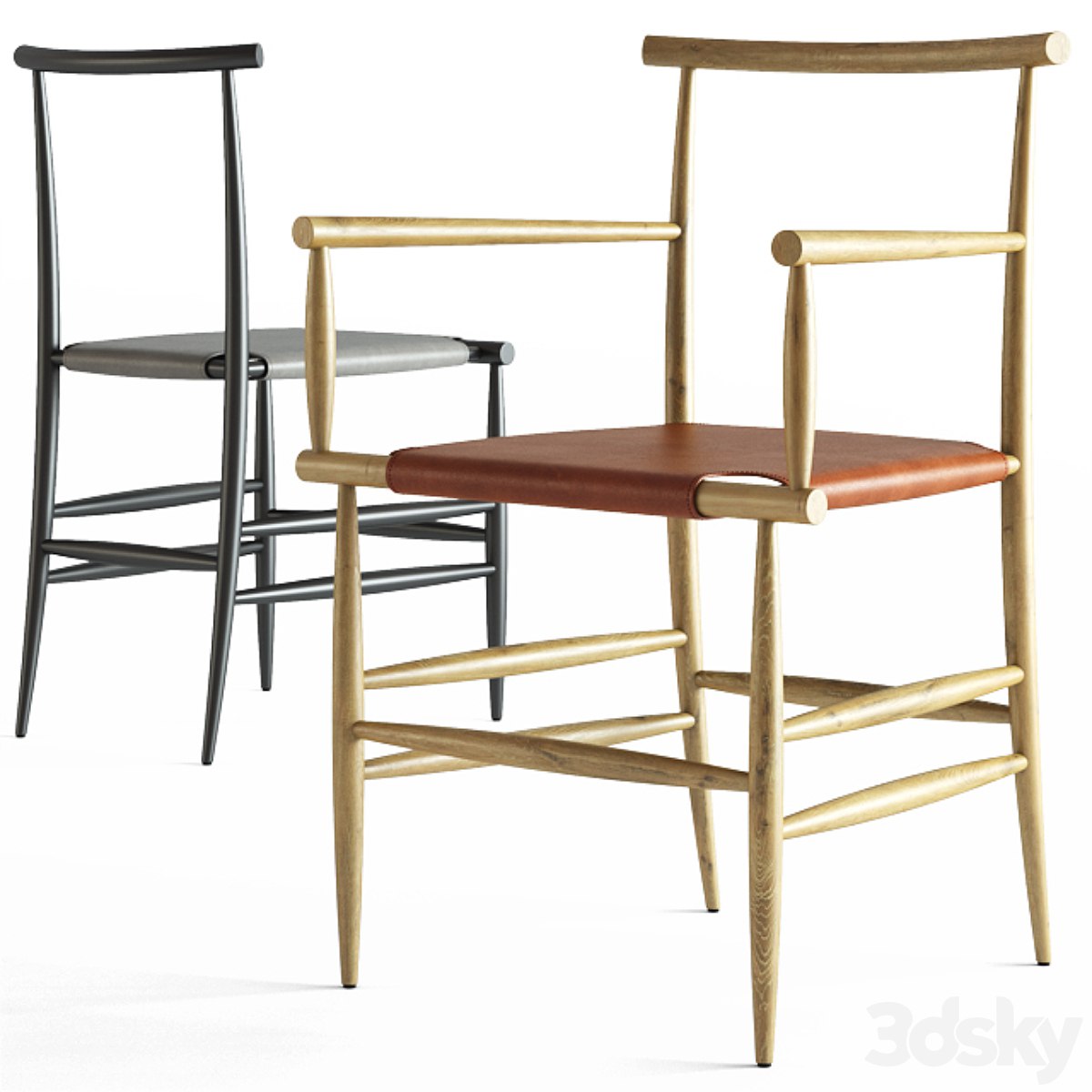 miniforms / PELLEOSSA Chair