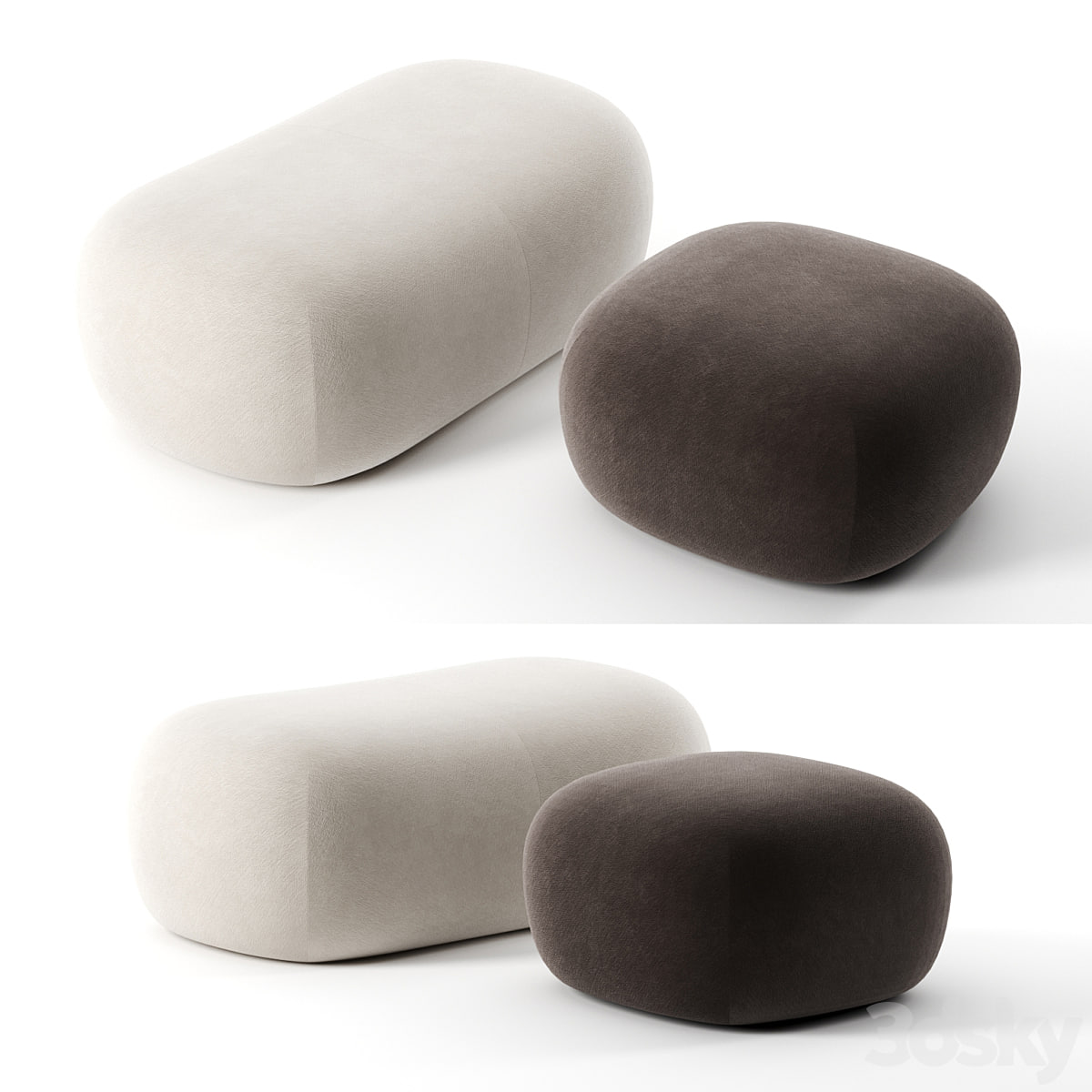 Pukka pouf by Ligne Roset